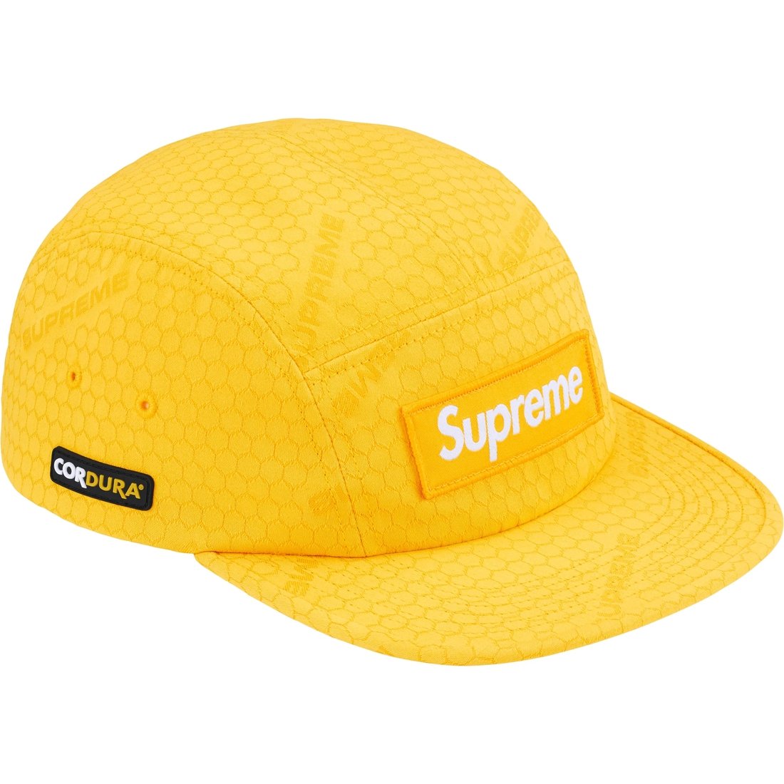 Supreme Cordura Ripstop Camp Cap (FW24) - Yellow - $54