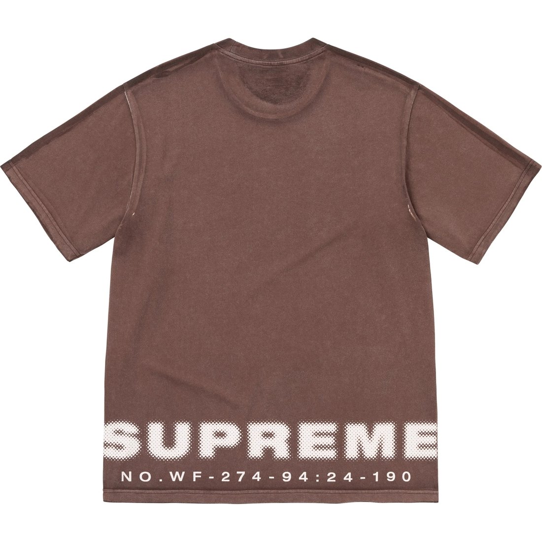 Supreme Discharge S S Top (FW24) - Brown - $88