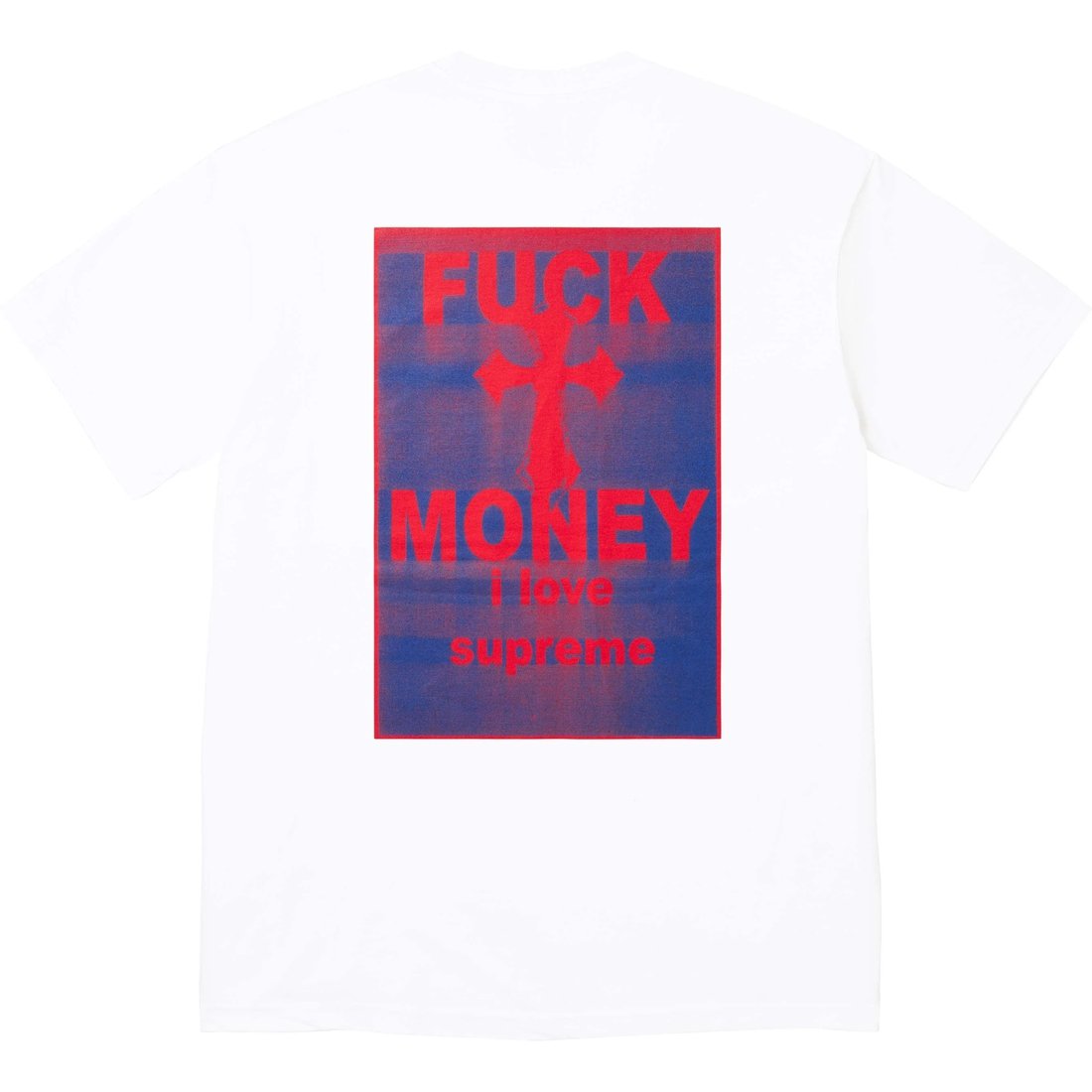 Supreme Fuck Money Tee (FW24) - White - $40