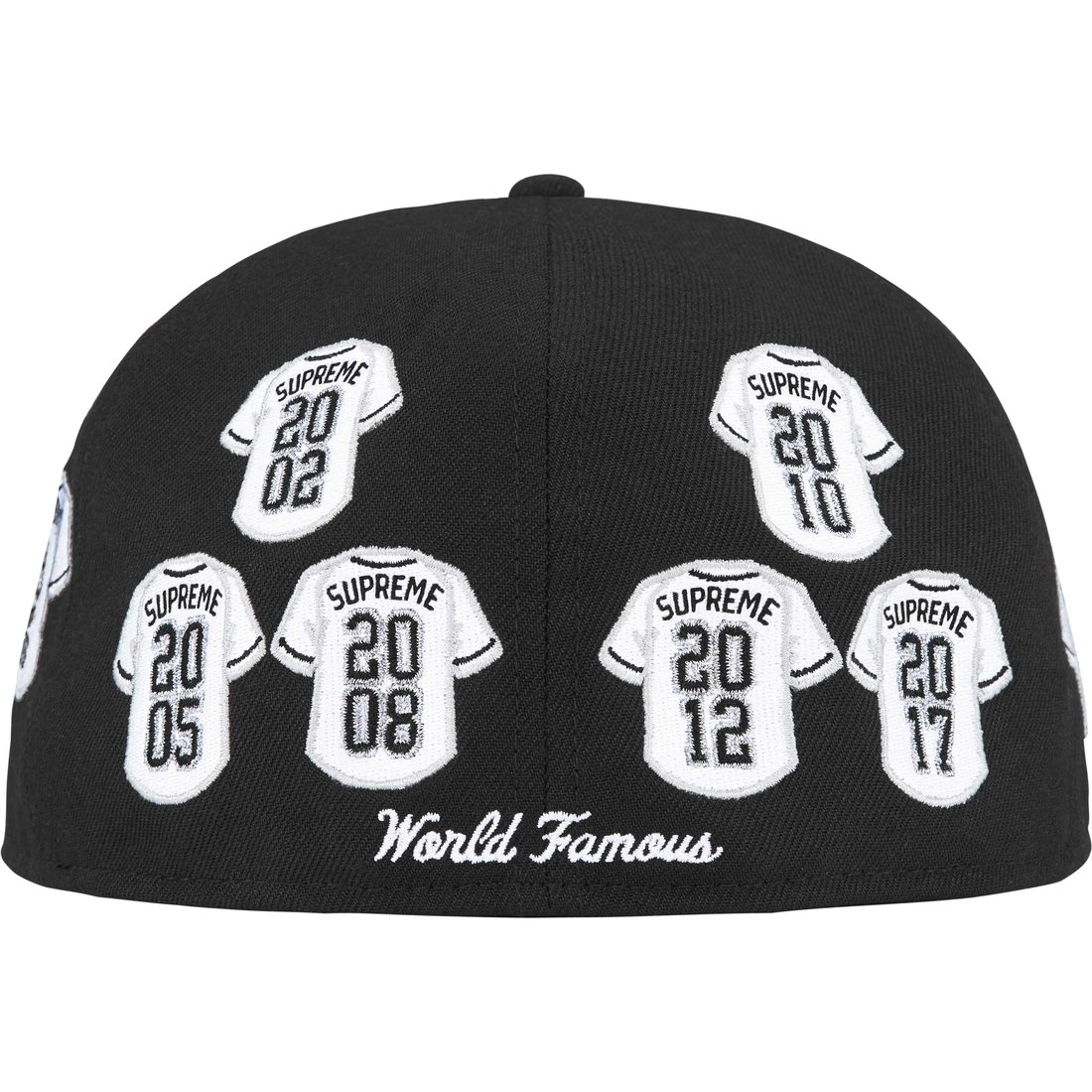 Supreme Jerseys Box Logo New Era (FW24) - Black - $54