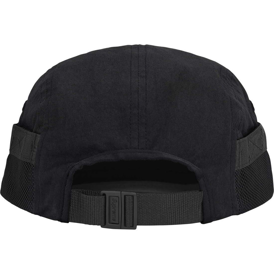 Supreme Mesh Pocket Camp Cap (FW24) - Black - $48