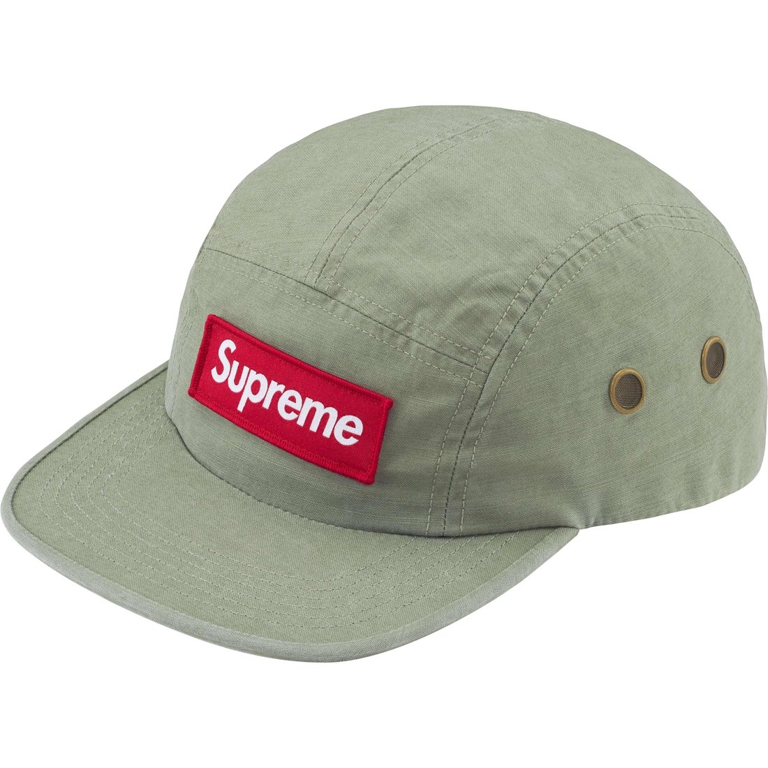 Supreme Military Camp Cap (FW24) - Olive - $48