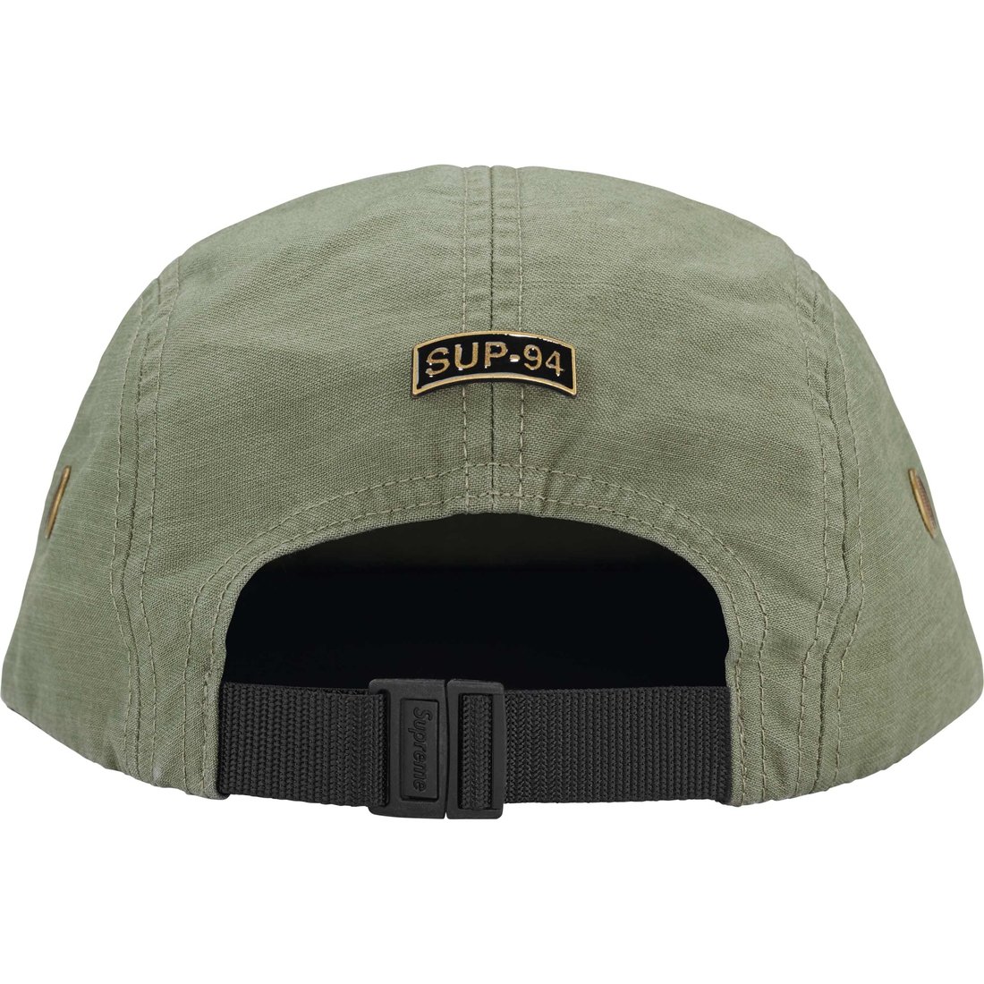 Supreme Military Camp Cap (FW24) - Olive - $48