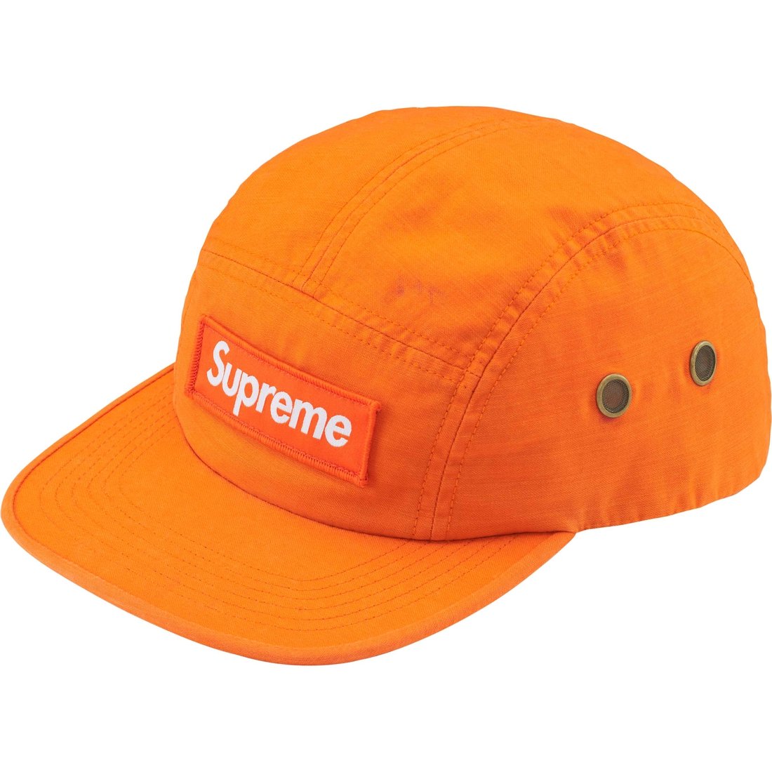 Supreme Military Camp Cap (FW24) - Orange - $48