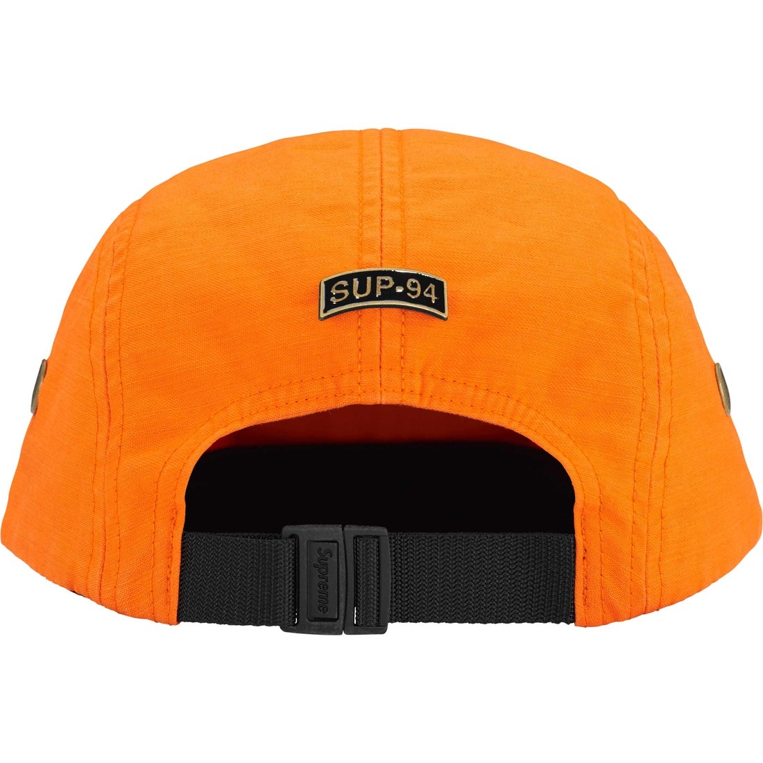 Supreme Military Camp Cap (FW24) - Orange - $48