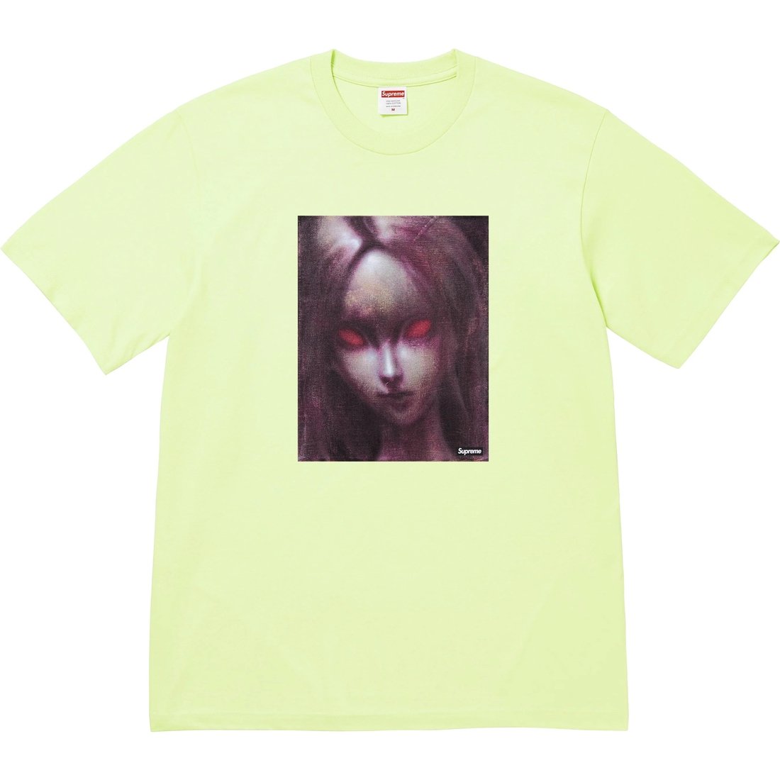 Supreme Red Eyes Tee (FW24) - Pale Mint - $48