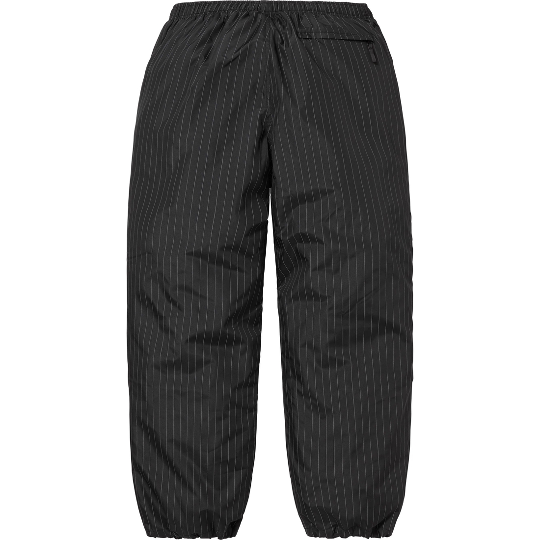 Supreme Reflective Pinstripe Track Pant (FW24) - Black - $148