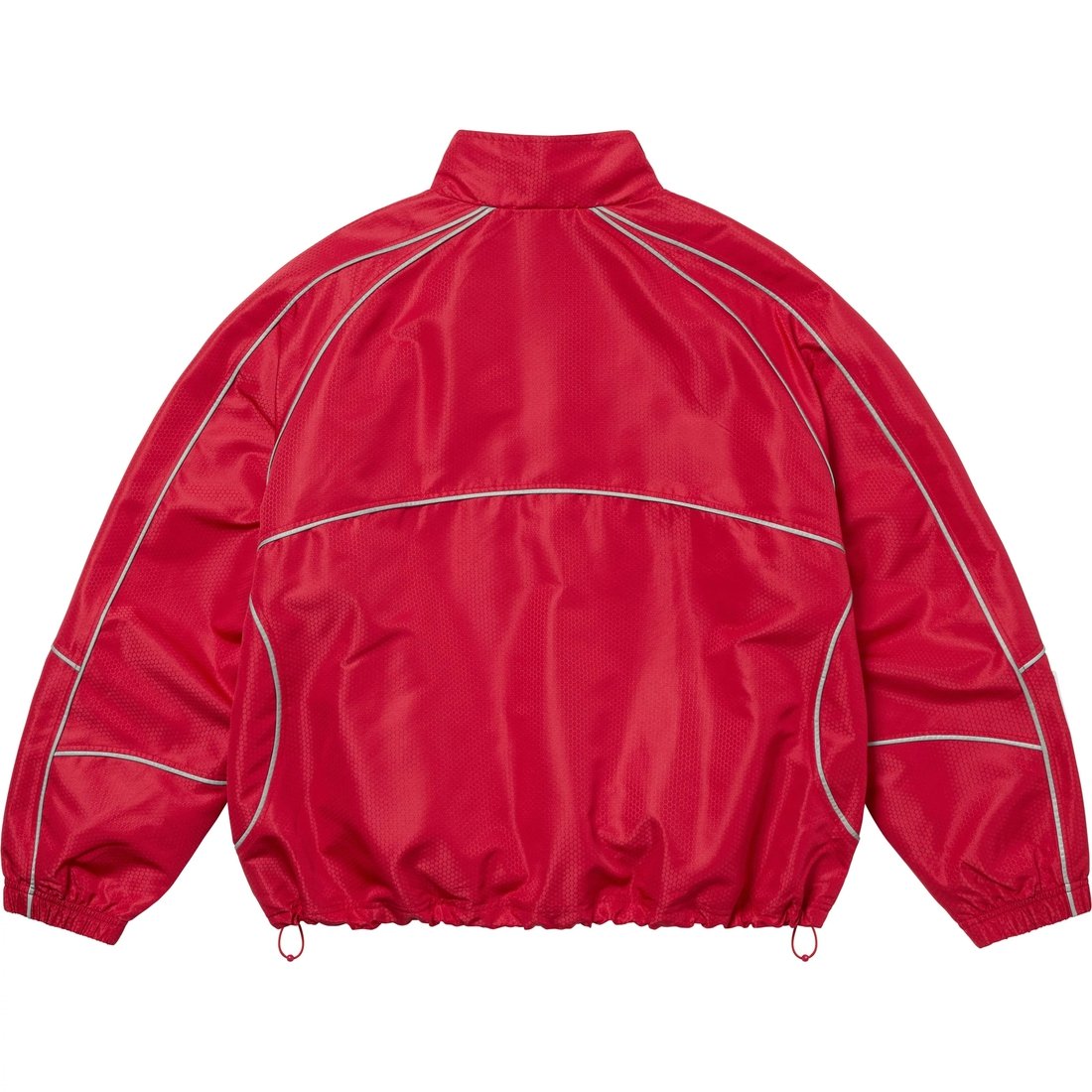 Supreme Reflective Piping Pullover (FW24) - Red - $178