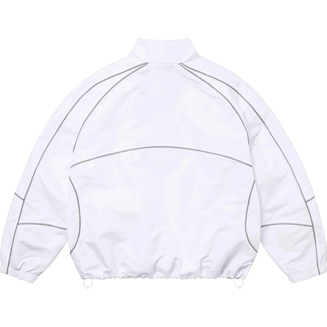 Supreme Reflective Piping Pullover (FW24) - White - $178