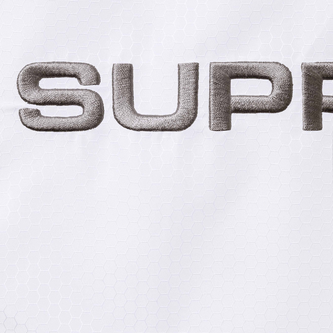 Supreme Reflective Piping Pullover (FW24) - White - $178