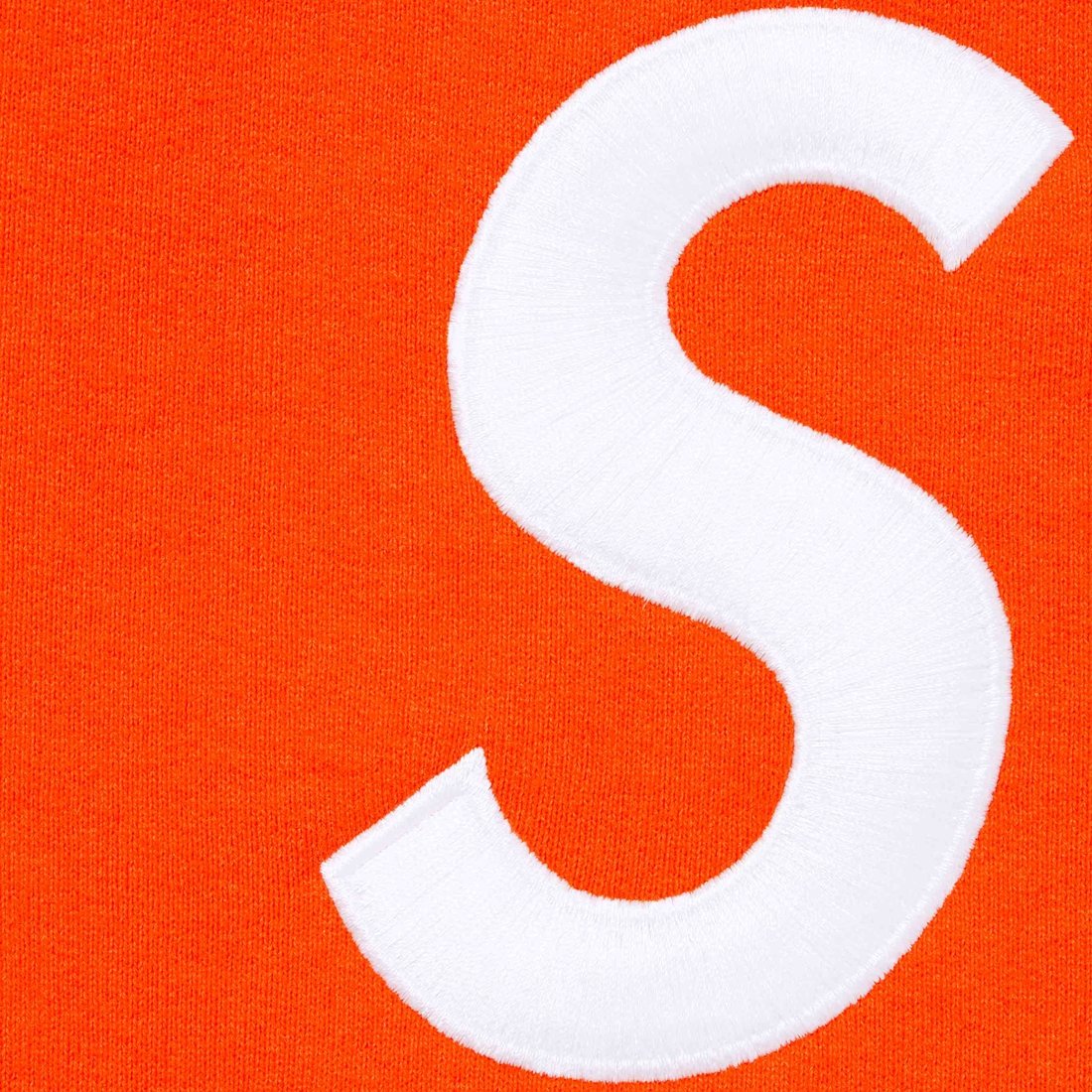 Supreme S Logo Sweatpant (FW24) - Bright Orange - $158