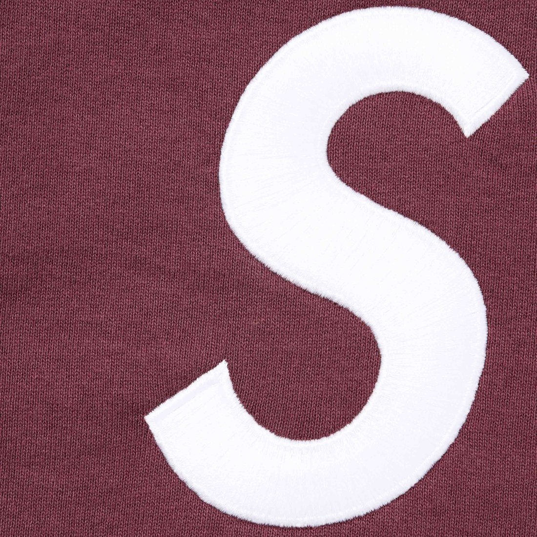 Supreme S Logo Sweatpant (FW24) - Maroon - $158