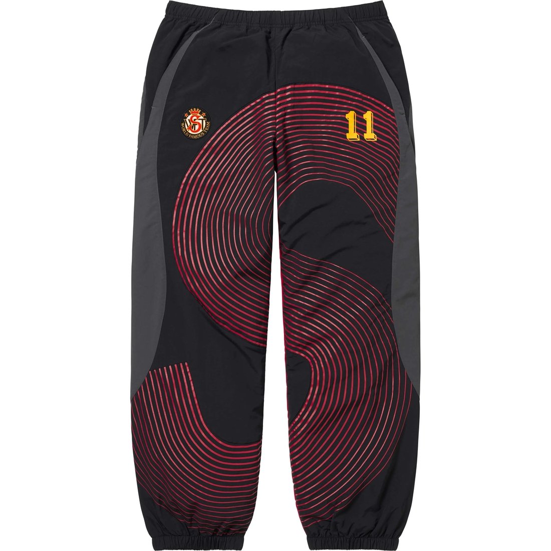 Supreme S Logo Track Pant (FW24) - Black - $148