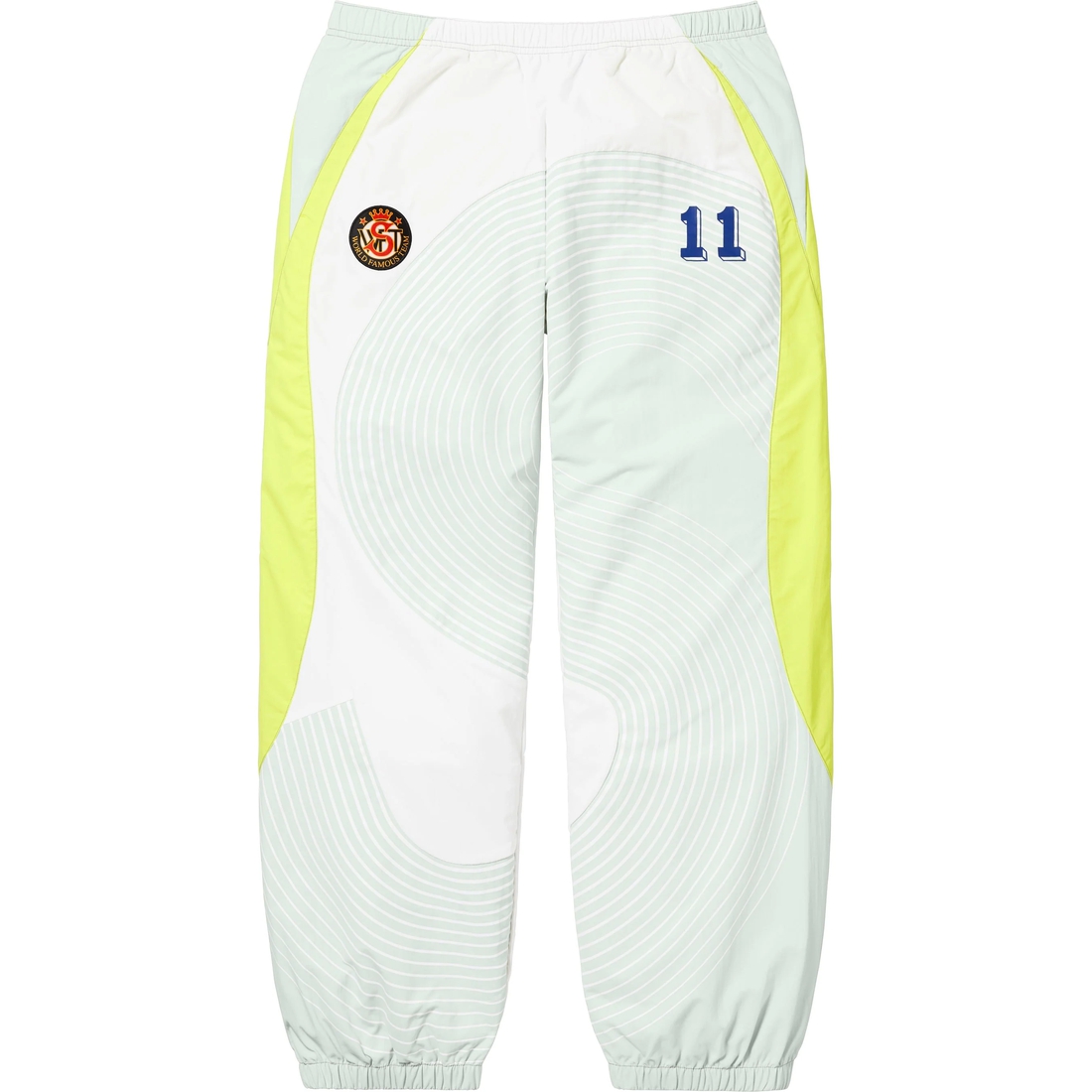 Supreme S Logo Track Pant (FW24) - Light Mint - $148