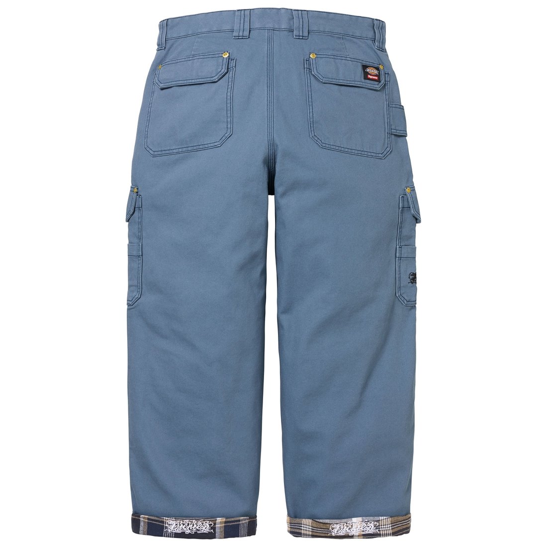 Supreme Supreme Dickies Flannel Lined Cargo Pant (FW24) - Light Blue - $168