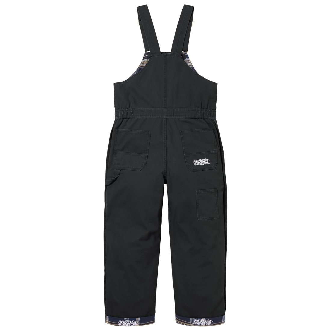 Supreme Supreme Dickies Flannel Lined Overall (FW24) - Black - $198