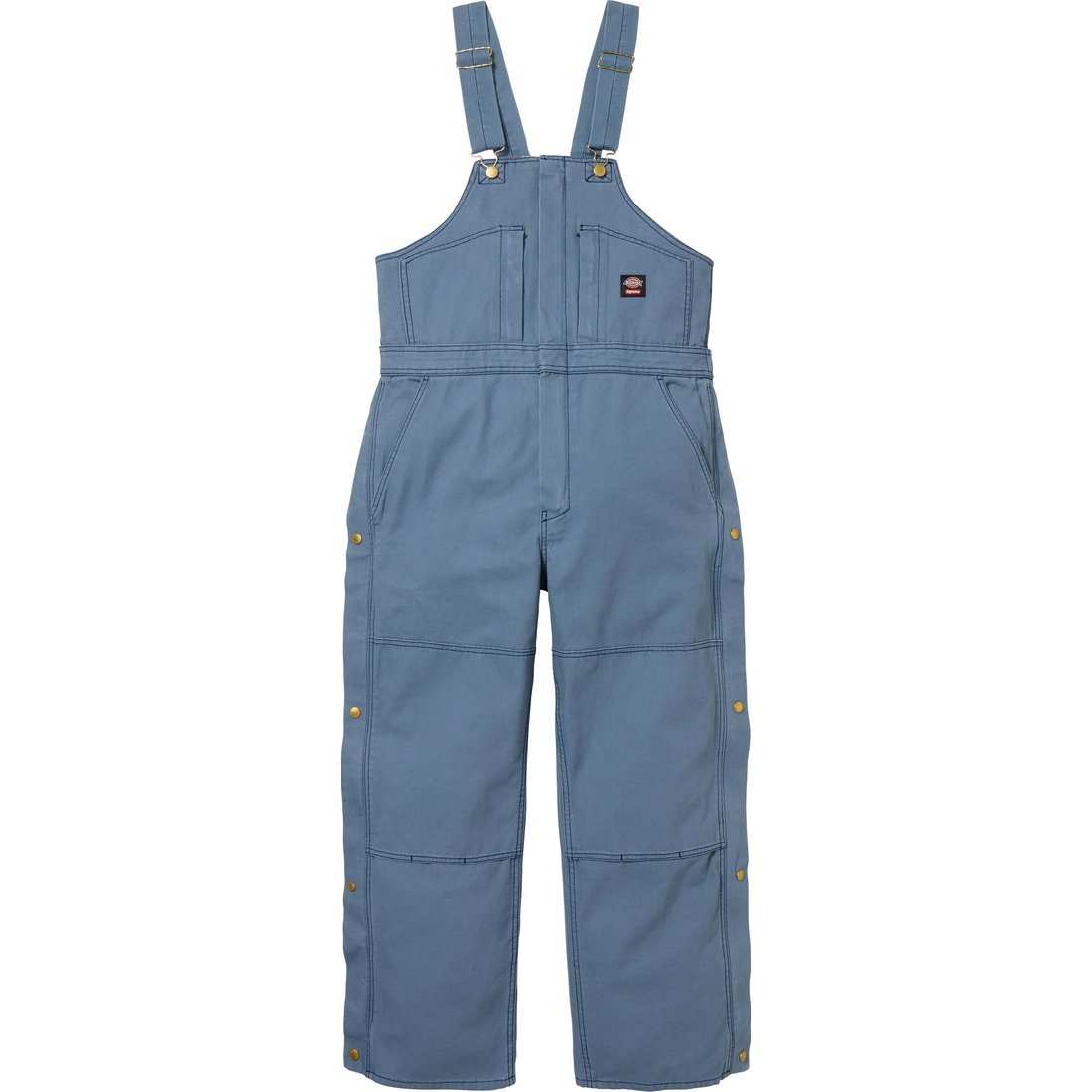 Supreme Supreme Dickies Flannel Lined Overall (FW24) - Light Blue - $198