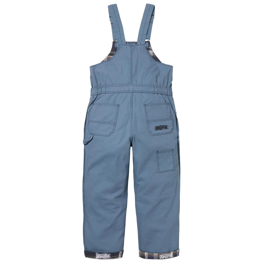 Supreme Supreme Dickies Flannel Lined Overall (FW24) - Light Blue - $198