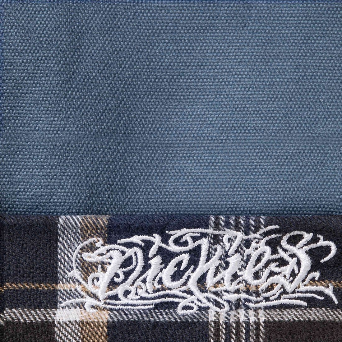 Supreme Supreme Dickies Flannel Lined Overall (FW24) - Light Blue - $198