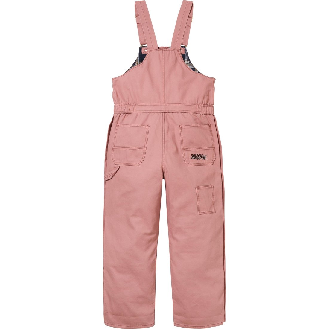 Supreme Supreme Dickies Flannel Lined Overall (FW24) - Pink - $198