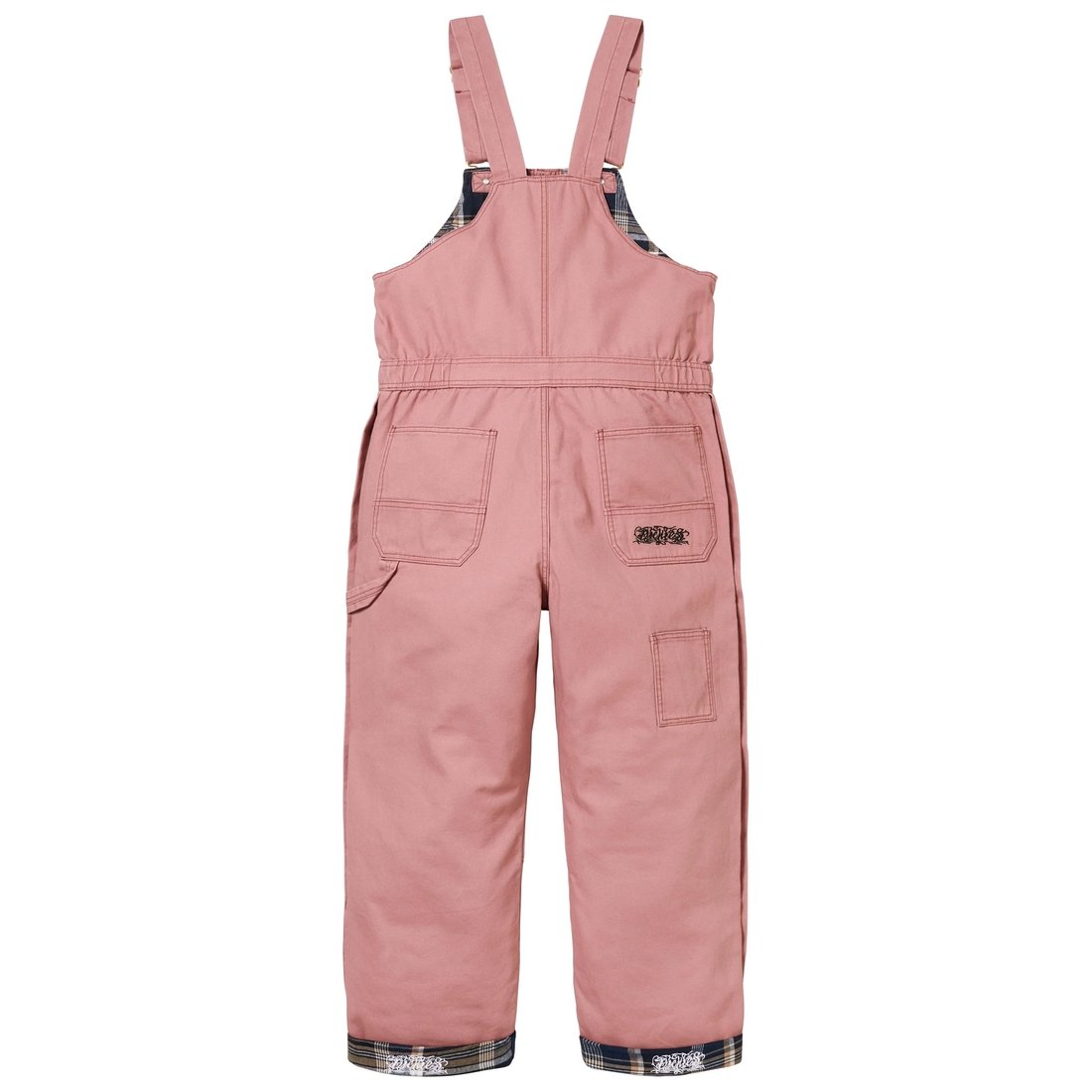 Supreme Supreme Dickies Flannel Lined Overall (FW24) - Pink - $198