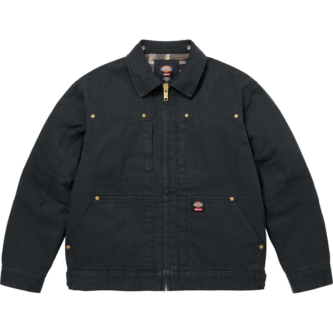 Supreme Supreme Dickies Hooded Work Jacket (FW24) - Black - $198