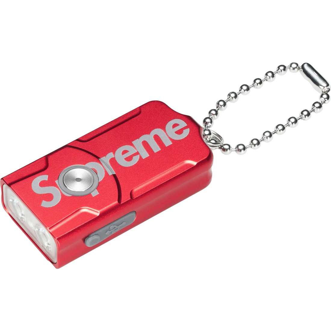 Supreme Supreme Fenix E03R Flashlight Keychain (FW24) - Red - $48