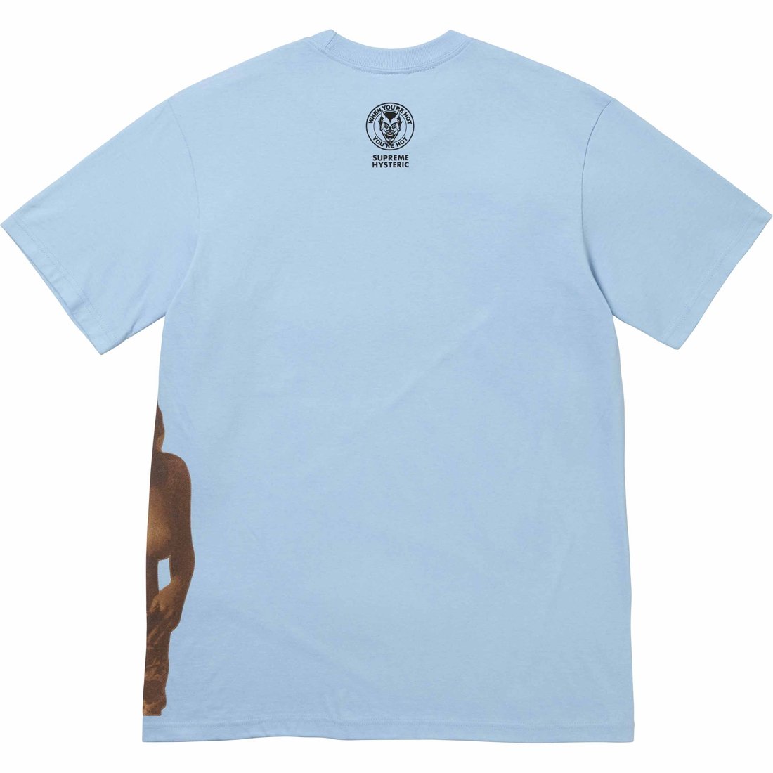 Supreme Supreme HYSTERIC GLAMOUR Fuck Tee (FW24) - Powder Blue - $54