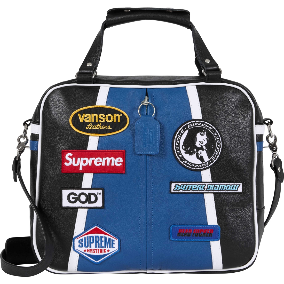 Supreme Supreme HYSTERIC GLAMOUR Vanson Leathers Bag (FW24) - Black - $698