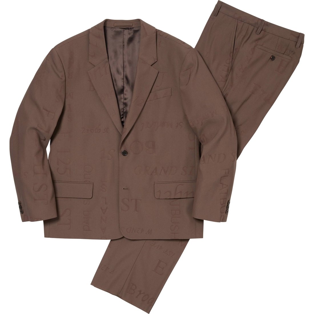 Supreme Supreme Martine Rose Suit (FW24) - Brown - $998