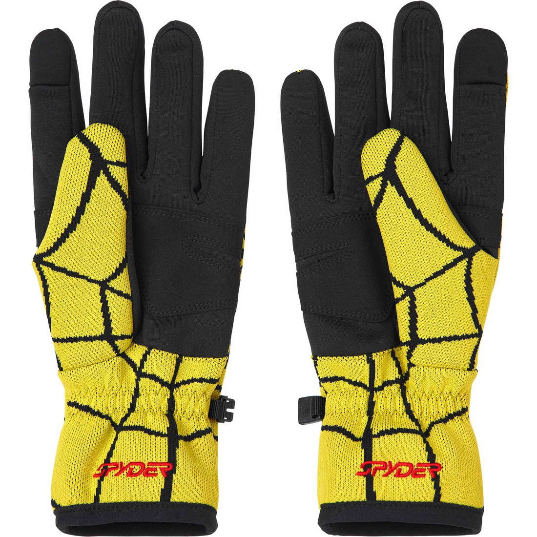 Supreme Supreme Spyder Gloves (FW24) - Yellow - $58
