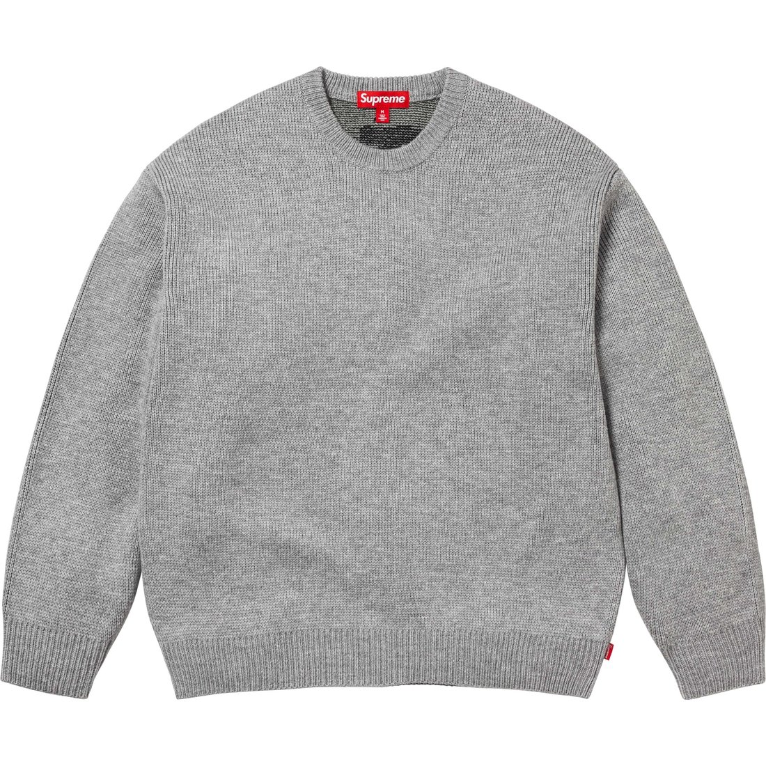 Supreme Supreme Thrasher Sweater (FW24) - Heather Grey - $168