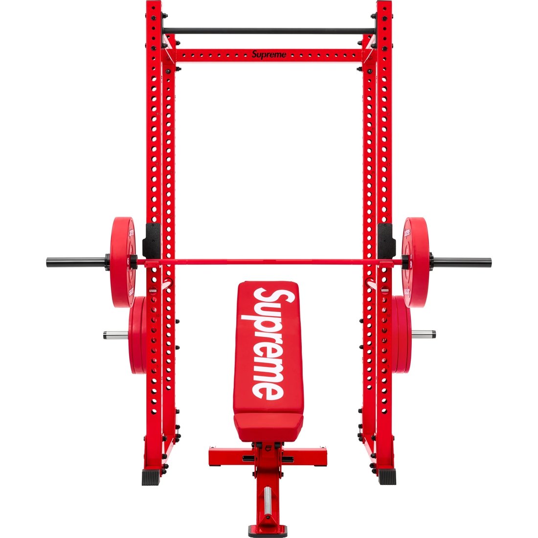 Supreme Supreme Tru Grit Power Rack Weight Set (FW24) - Red - $3998