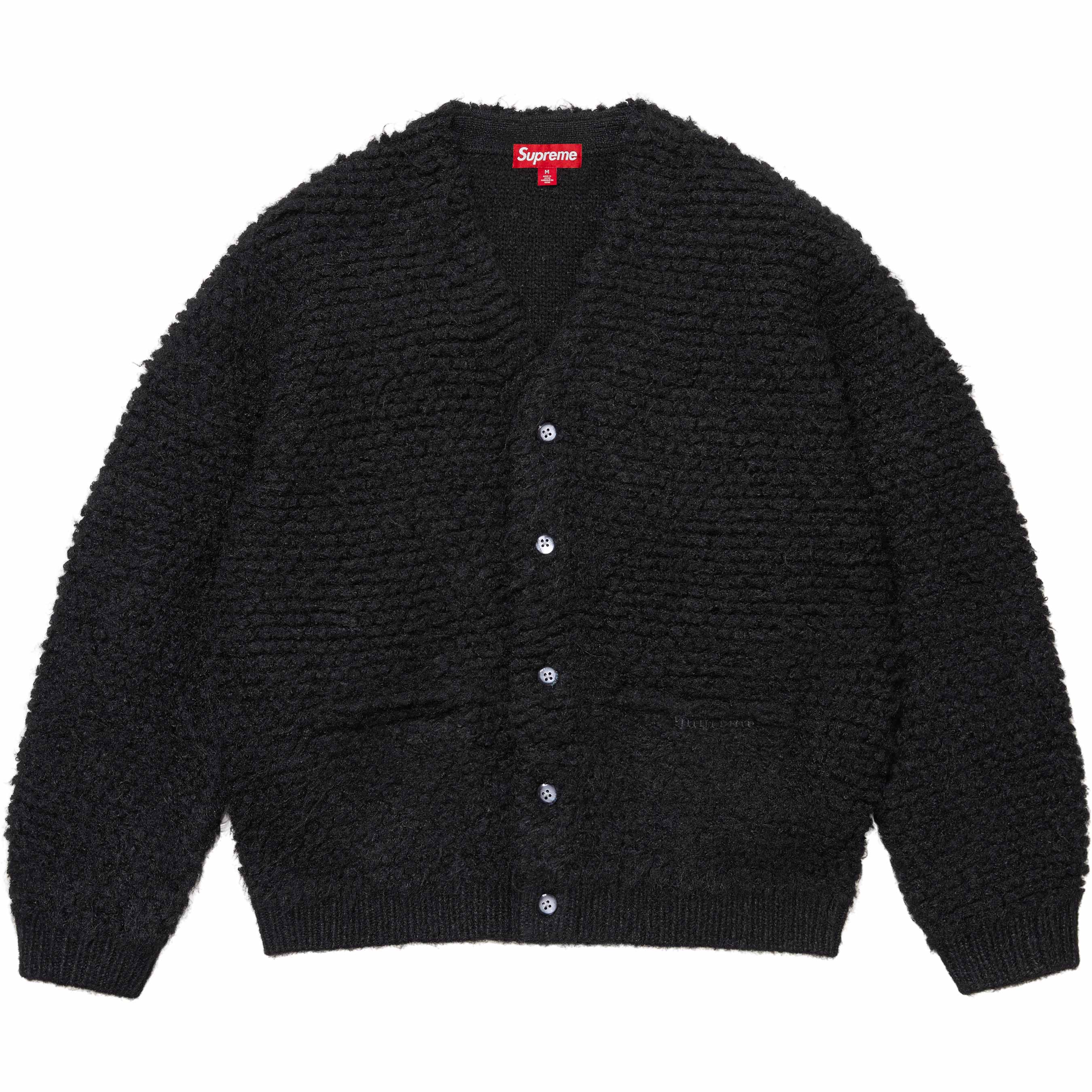 Supreme Textured Knotted Cardigan (FW24) - $178
