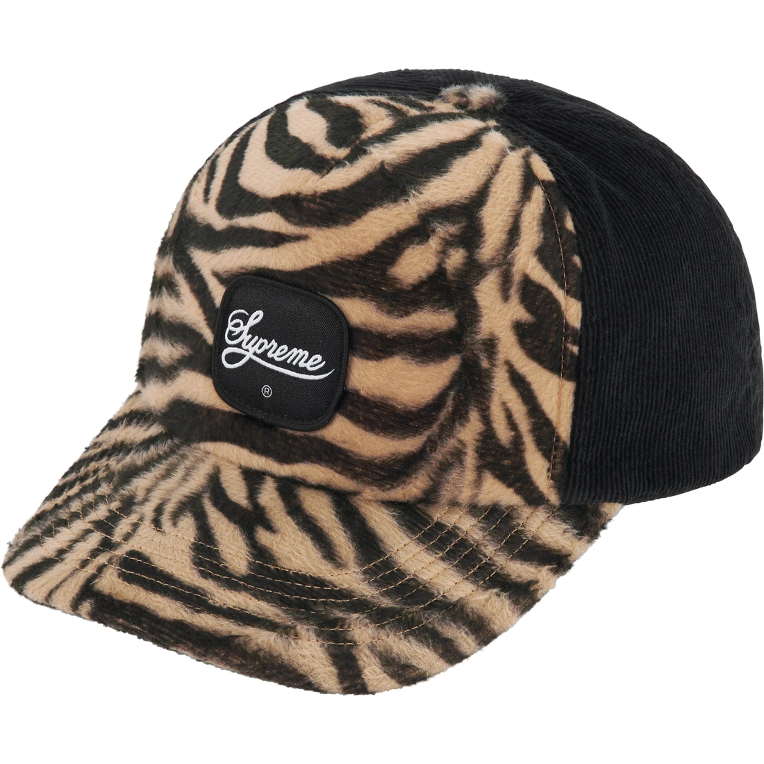 Supreme Tiger 5-Panel (FW24) - Black - $54