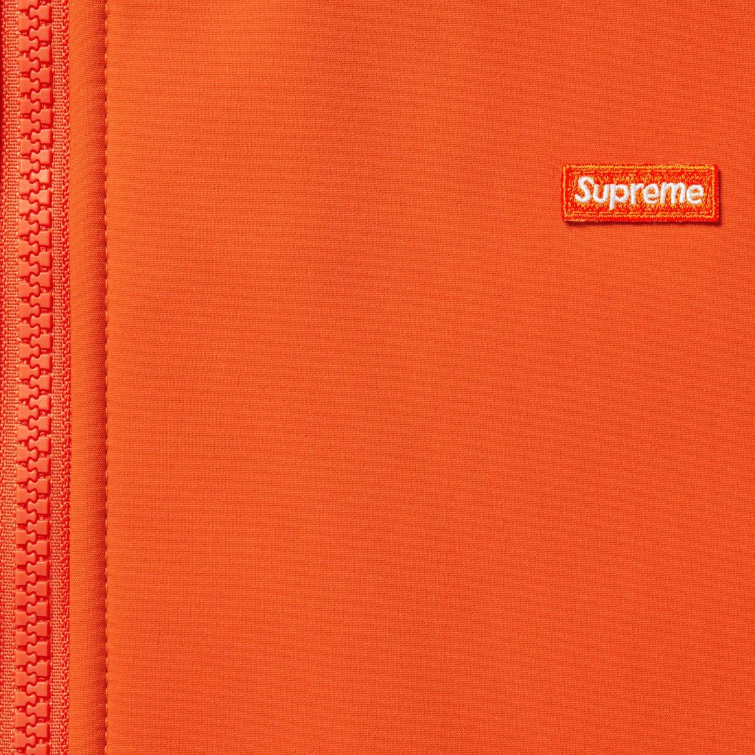 Supreme WINDSTOPPER Zip Up Hooded Sweatshirt (FW24) - Orange - $198