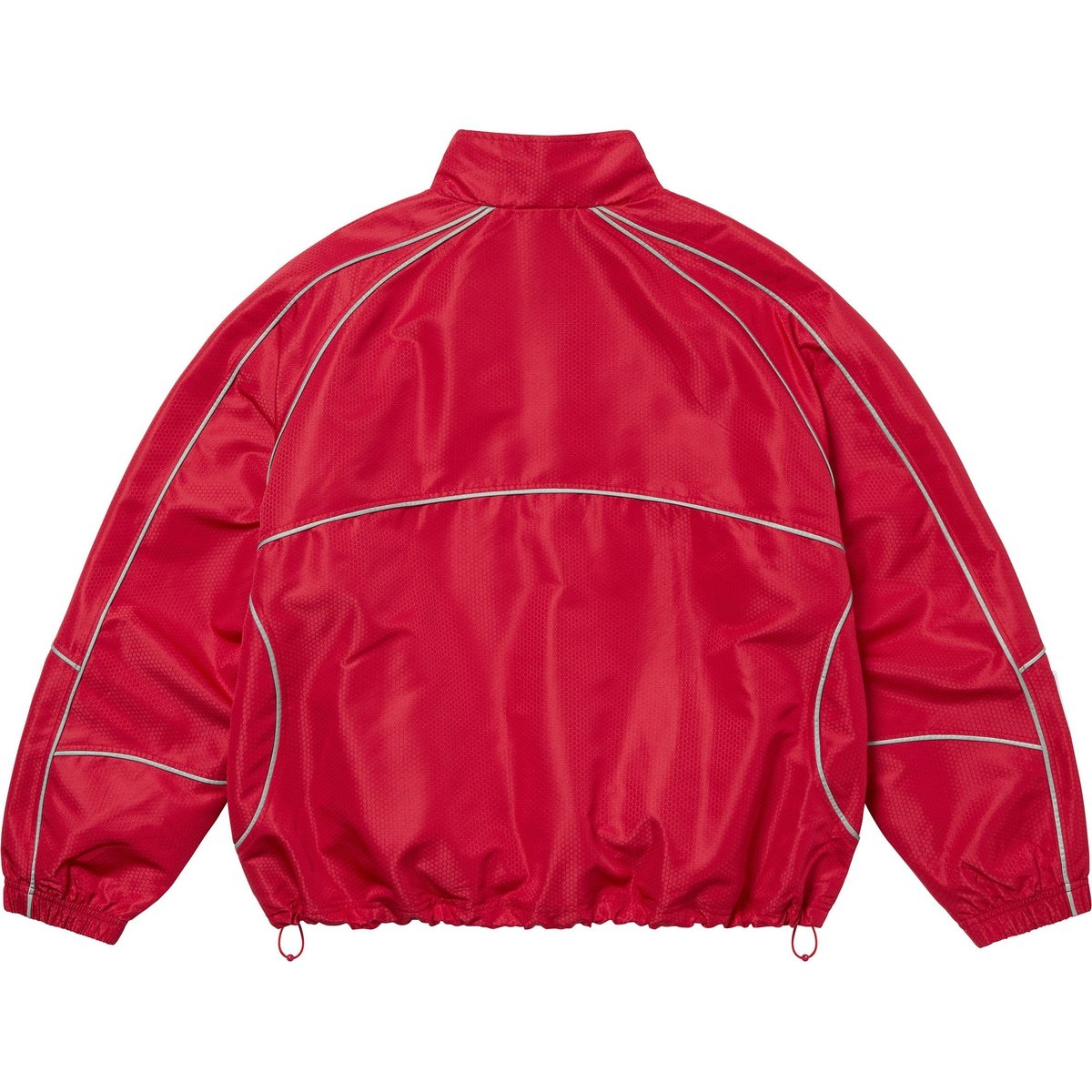Supreme Reflective Piping Pullover (FW24) - Red - $178