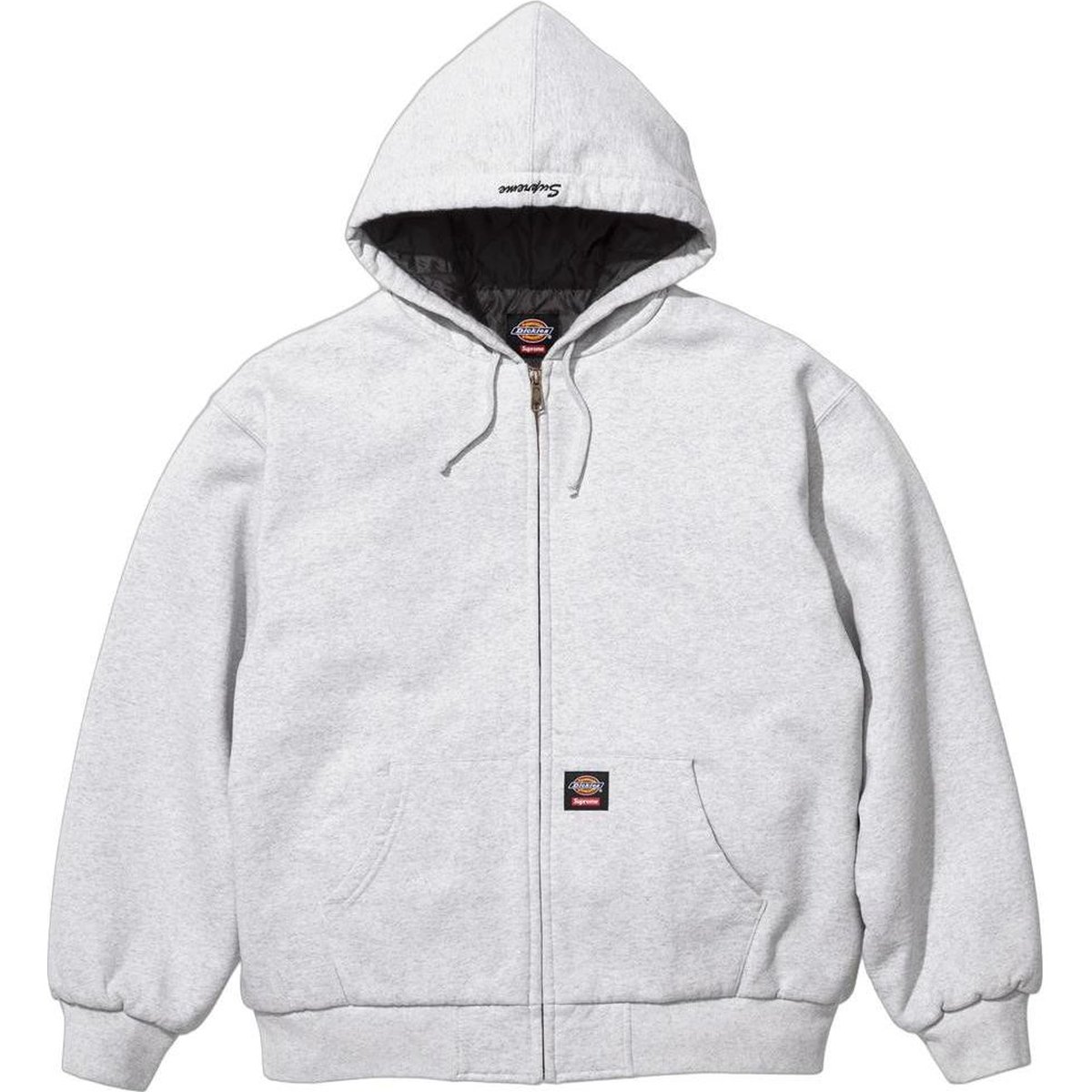 Supreme Supreme Dickies Quilted Lined Zip Up Hooded Sweatshirt (FW24) - $148
