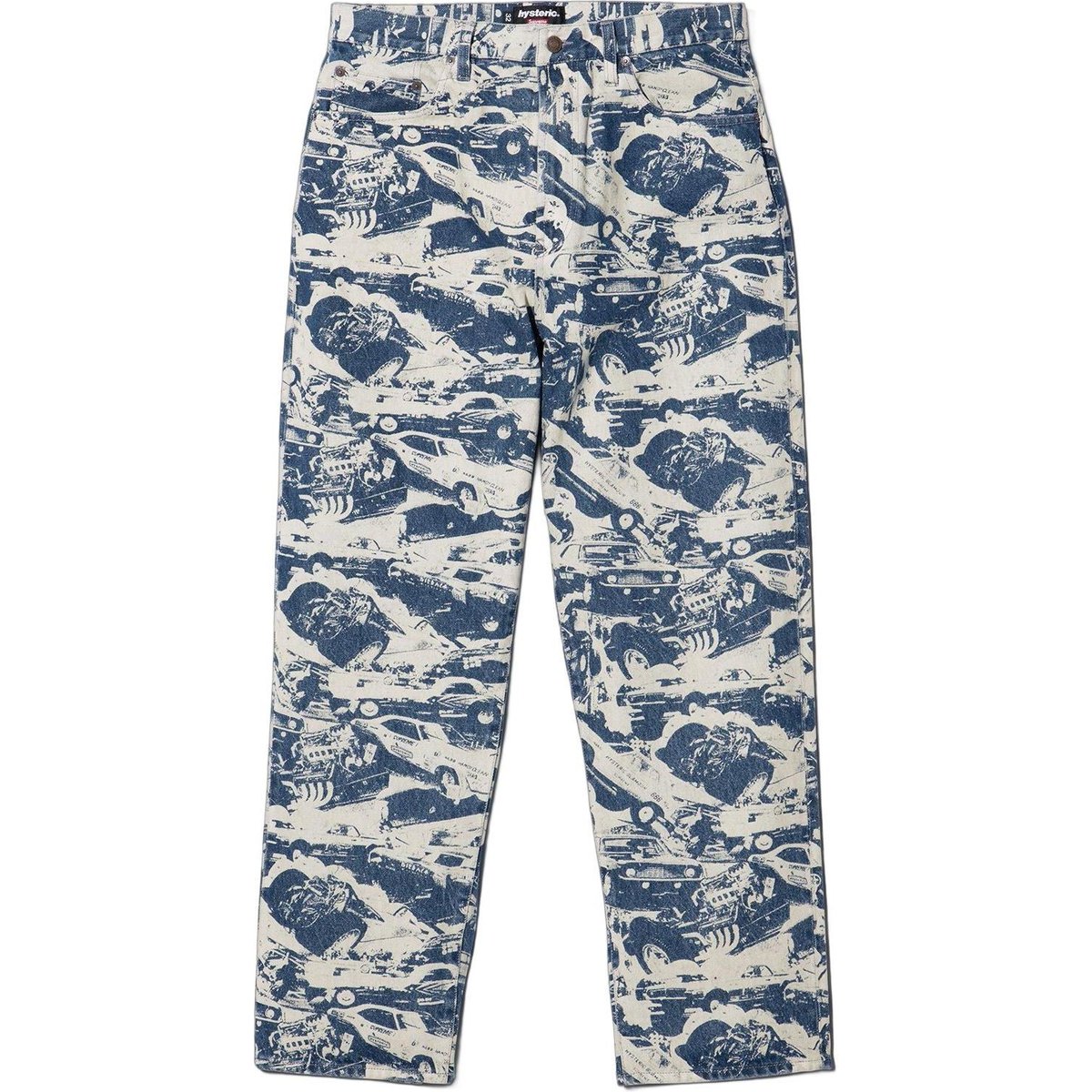 Supreme Supreme HYSTERIC GLAMOUR Cars Baggy Jean for fall winter 24 season