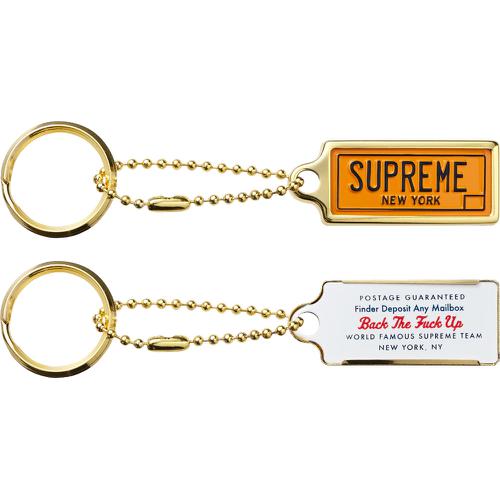 Details on License Plate Keychain from spring summer 2012