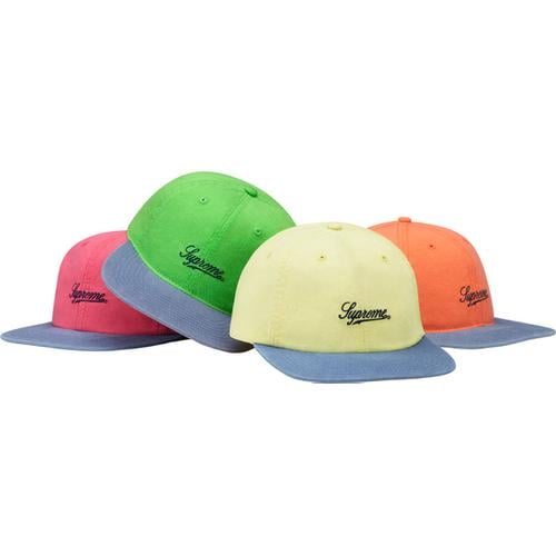 Supreme Washed Twill Fitted Cap for spring summer 12 season