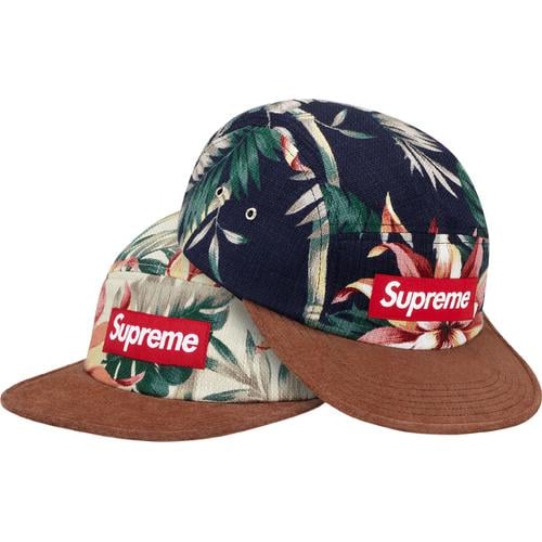 Supreme Floral Suede Camp Cap for spring summer 12 season