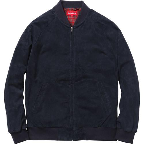 Supreme Suede Bomber 3 for spring summer 12 season