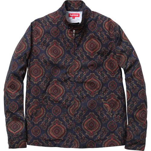 Details on Ottoman Harrington Jacket 1 from spring summer 2012