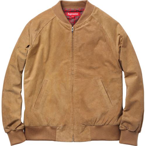 Supreme Suede Bomber for spring summer 12 season