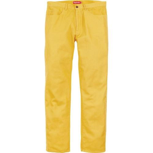 Supreme 5 Pocket Twill for spring summer 12 season