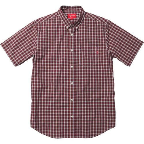 Supreme Small Plaid Shirt for spring summer 12 season