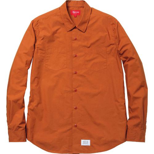 Supreme Work Shirt for spring summer 12 season