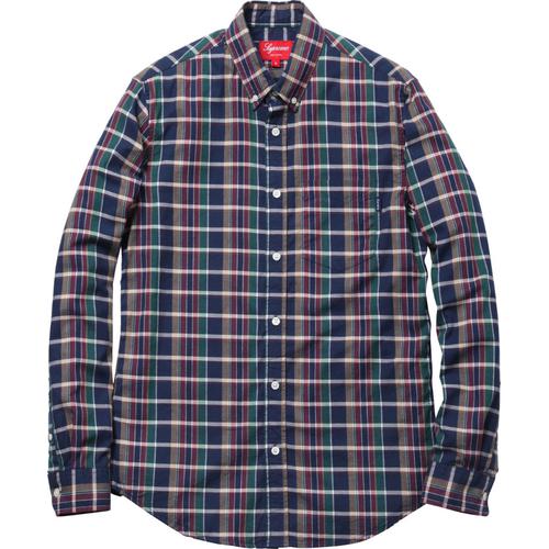 Supreme Prep Plaid Shirt for spring summer 12 season