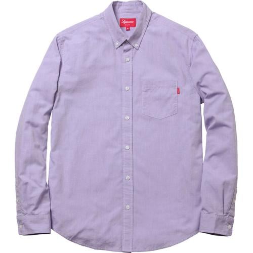 Supreme Lightweight Oxford Shirt for spring summer 12 season